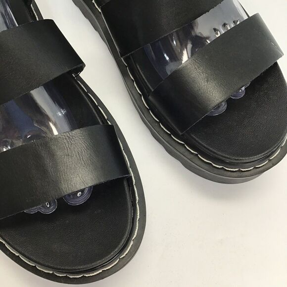 Madden Girl Dazze Women's 9 Platform Sandals Black strappy chunky Y2k - Picture 6 of 15